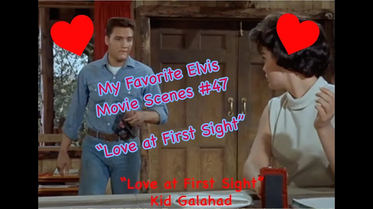 Favorite Elvis Scenes #47-"Kid Galahad"--"Love at First Sight"-1962