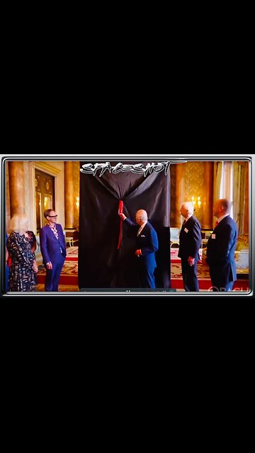 Actual Unveiling Of King Charles