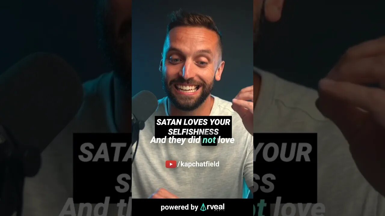 Christian, Satan LOVES your SELFISHNESS of the Word 🤯 #jesus #bible #spiritualwarfare #demons #c