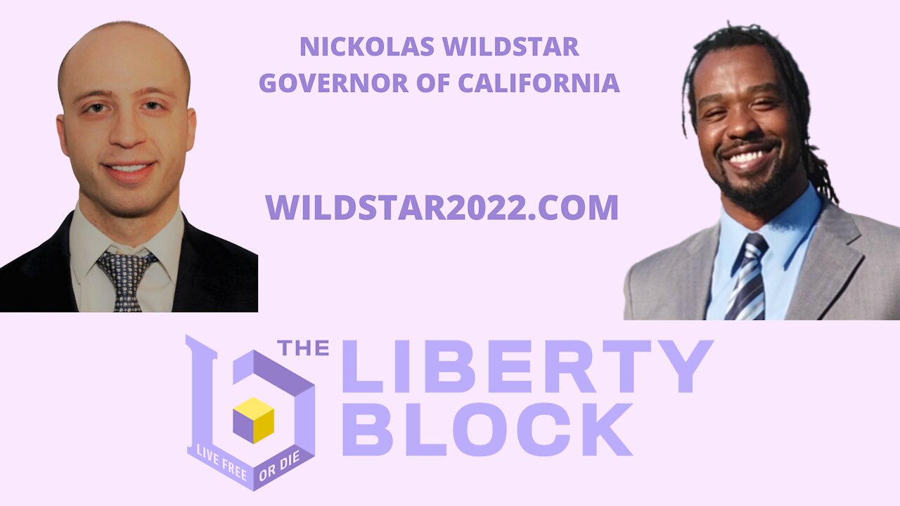Nickolas Wildstar - candidate for California Governor