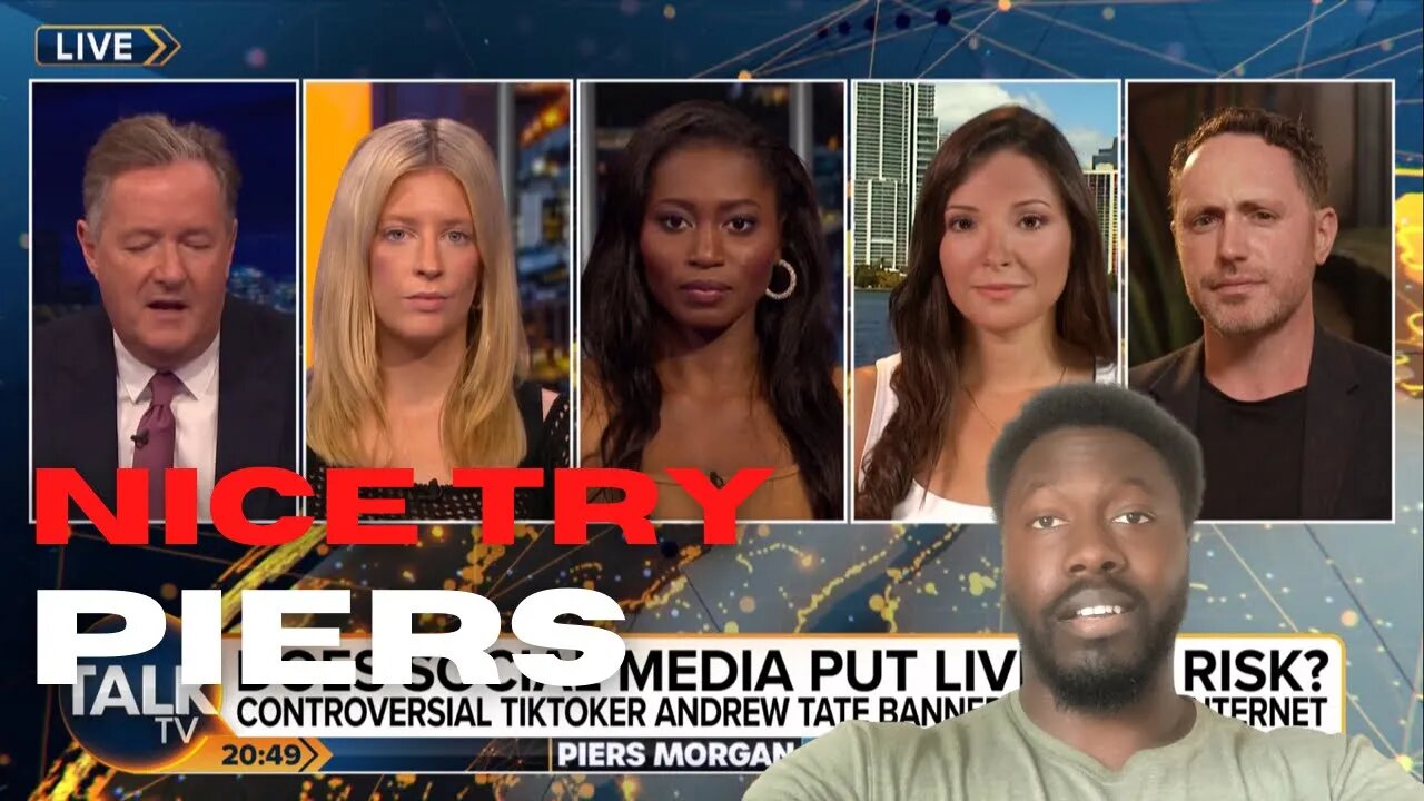 Piers Morgan DEMONIZES Andrew Tate In Group Panel Dami Activated Reacts