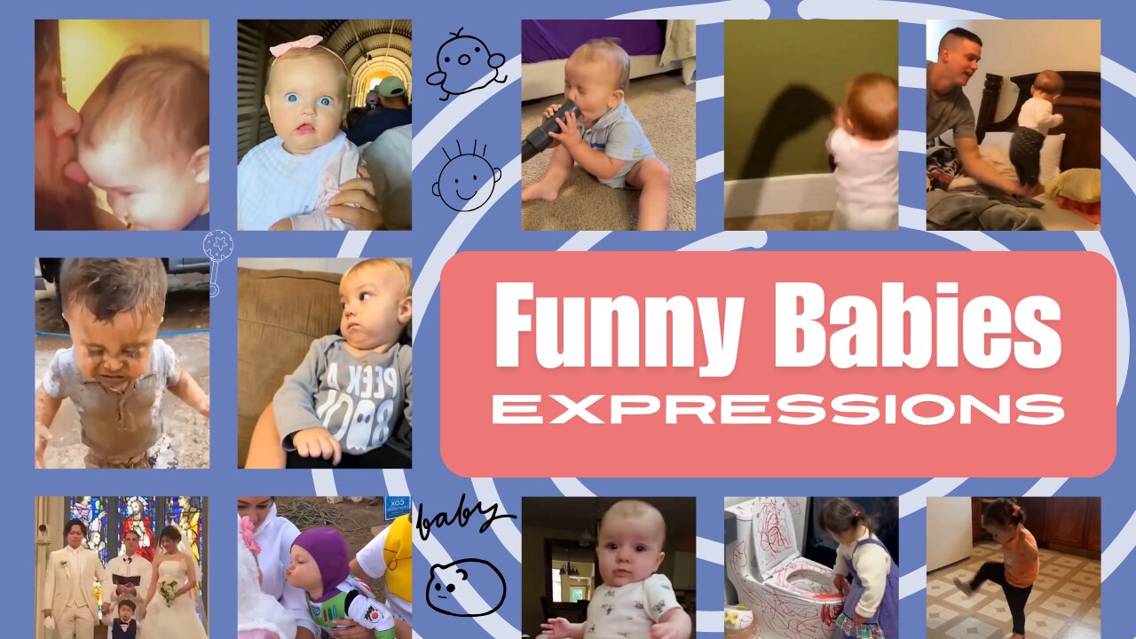 Adorable and Hilarious Baby Face Expressions!