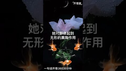 一句话开悟20220319