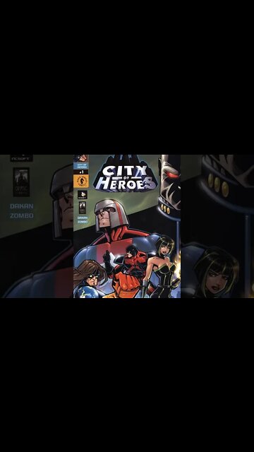 City of Heroes Vol. 1 Covers