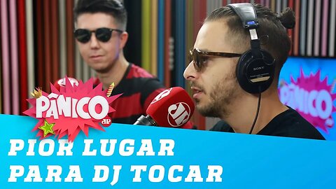 Junior Lima e Júlio Torres contam qual é o pior lugar para um DJ tocar