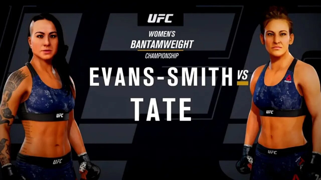 EA Sports UFC 3 Gameplay Miesha Tate vs Ashlee Evans-Smith