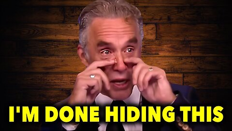 Jordan Peterson's Shocking Confession Will Leave You Speechless!