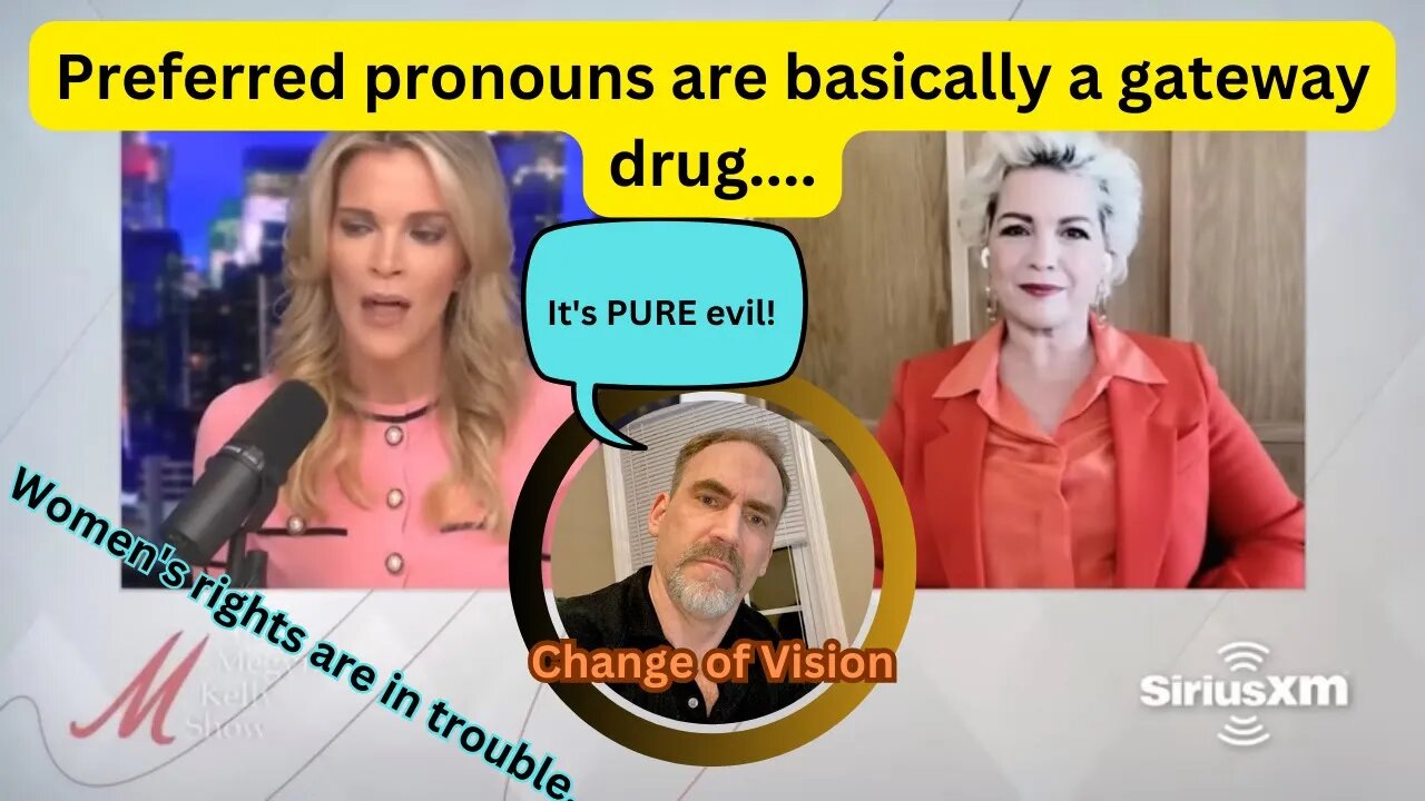 Women's rights are in danger! Are preferred pronouns the "gateway" to darkness?