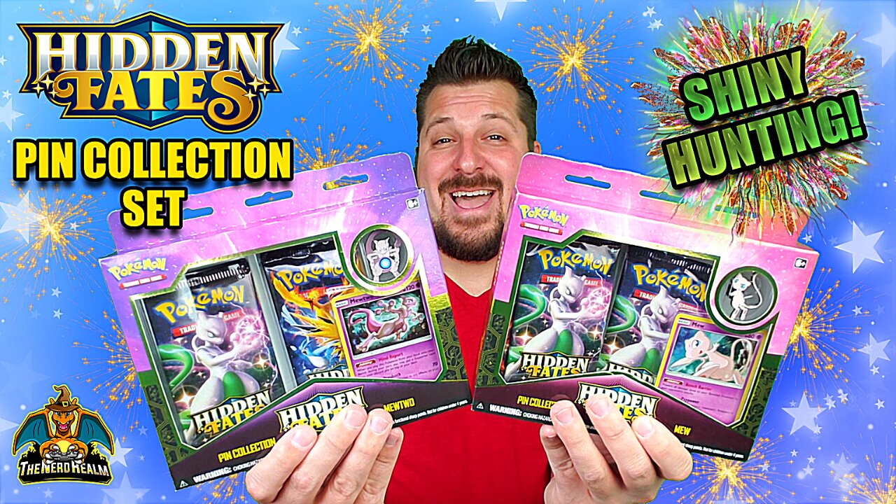 Hidden Fates Pin Collection Set #4 | Shiny Hunting | Pokemon Cards Opening
