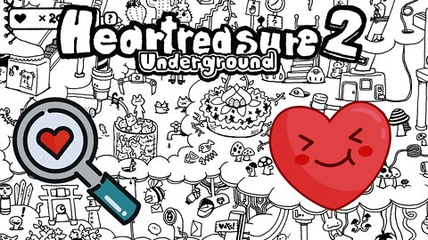 Heartreasure 2: Underground - Lovely Puzzle Game Finding Hidden Hearts