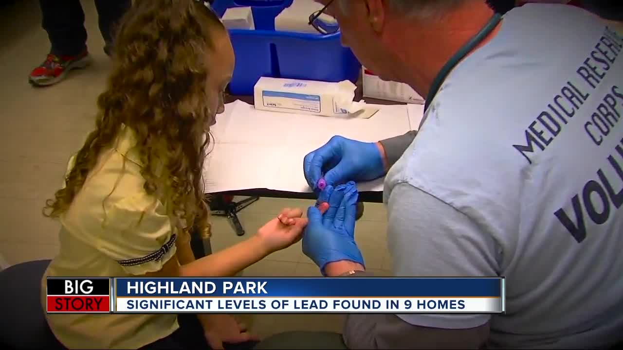 Significant levels of lead found in 9 Highland Park homes; Residents urged to flush lines