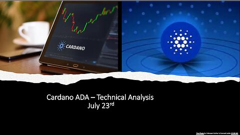 Cardano ADA - Technical Analysis and a Trade Setup