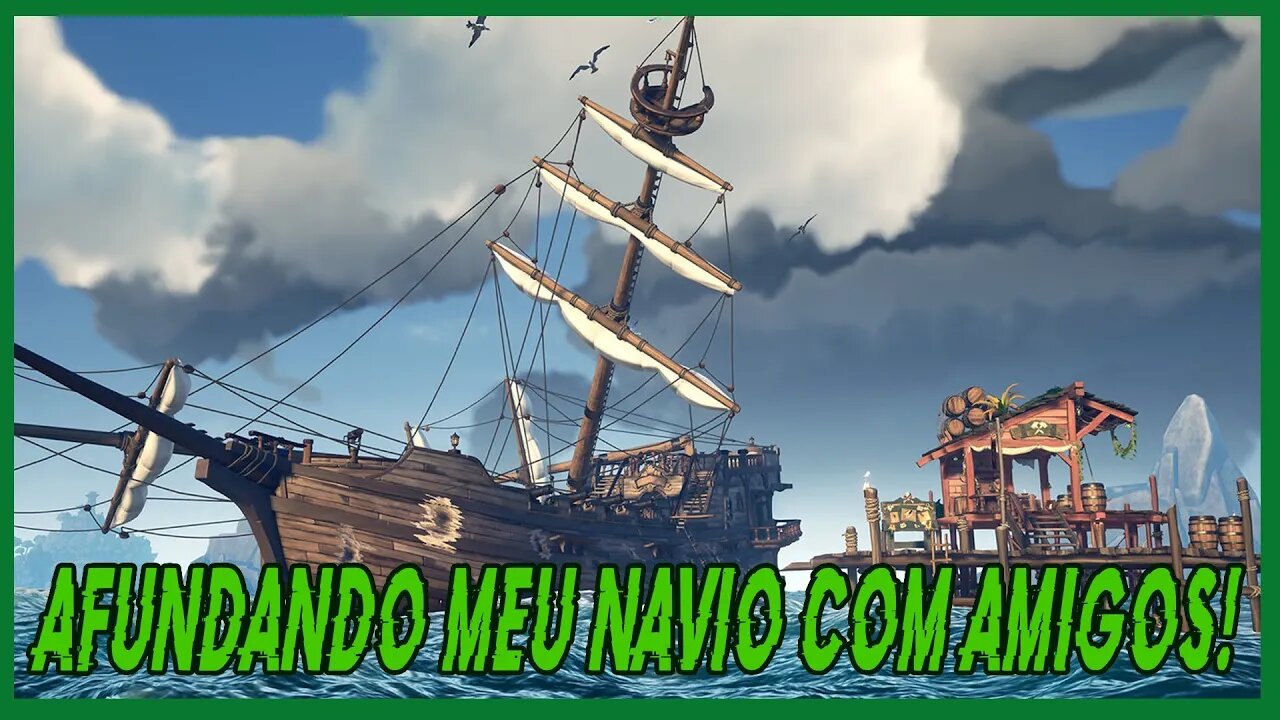 Sea of Thieves com Kamen Rider Sky e Jimy1993 | Xbox Series S