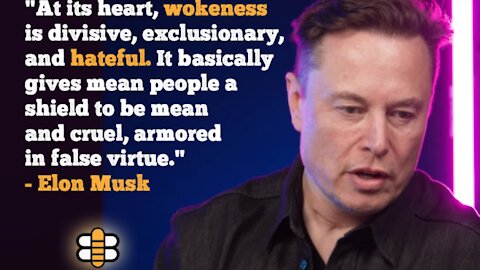 Elon Musk blasts "Wokeness basically wants to make comedy illegal, which is not cool..