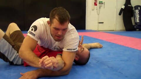 Dean Lister Seminar Side Control Armlock for Leicester Shootfighters