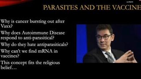 PARASITES..... . For the Vaxxed, for the Unvaxxed - Dr Lee Merit