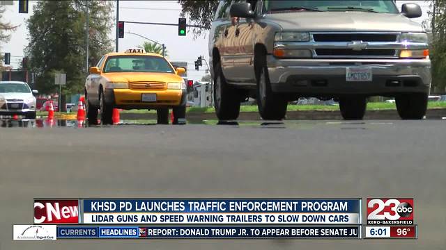 KHSD PD launches traffic enforcement program to keep students safe