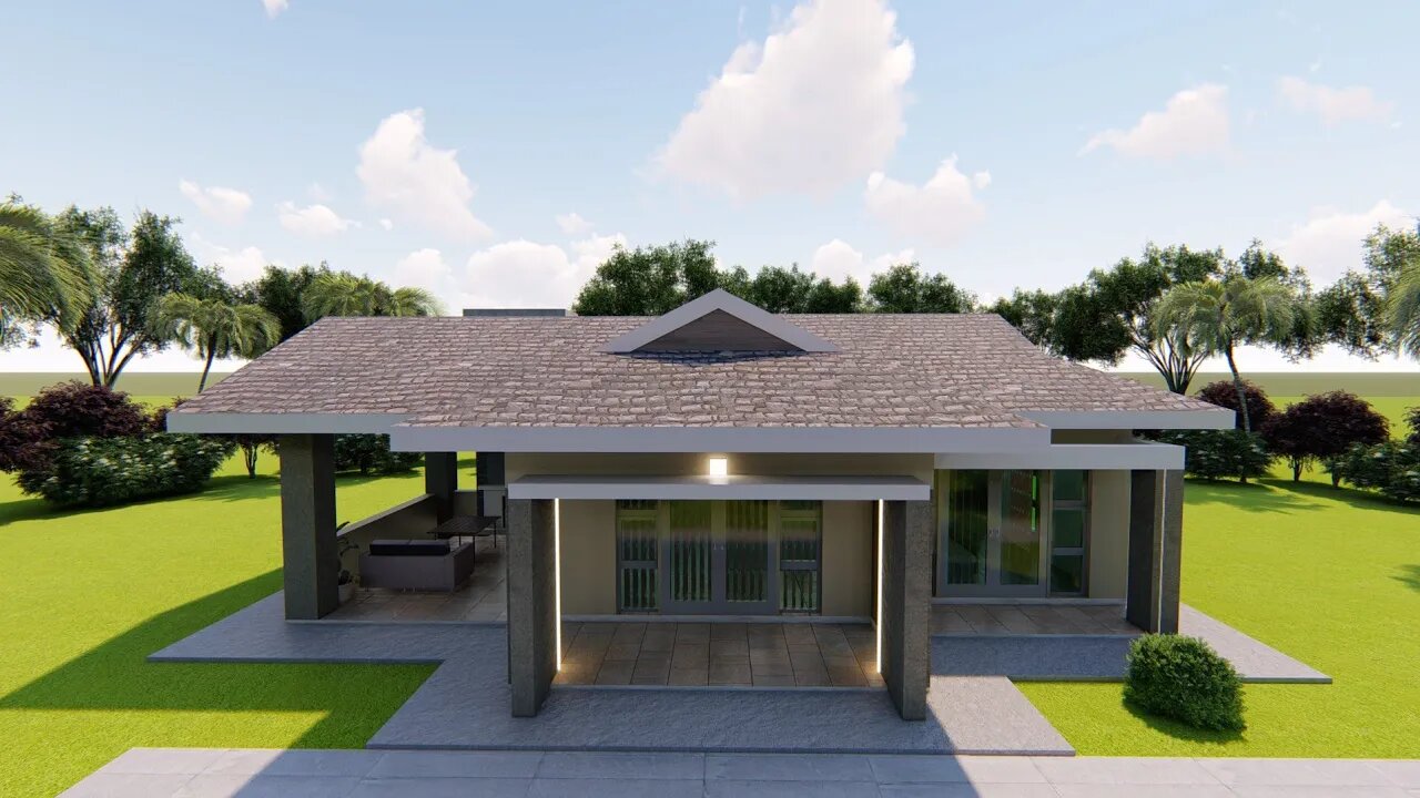 Pool House - 2 separate bedrooms | with shower each | Braai area | swimming Pool