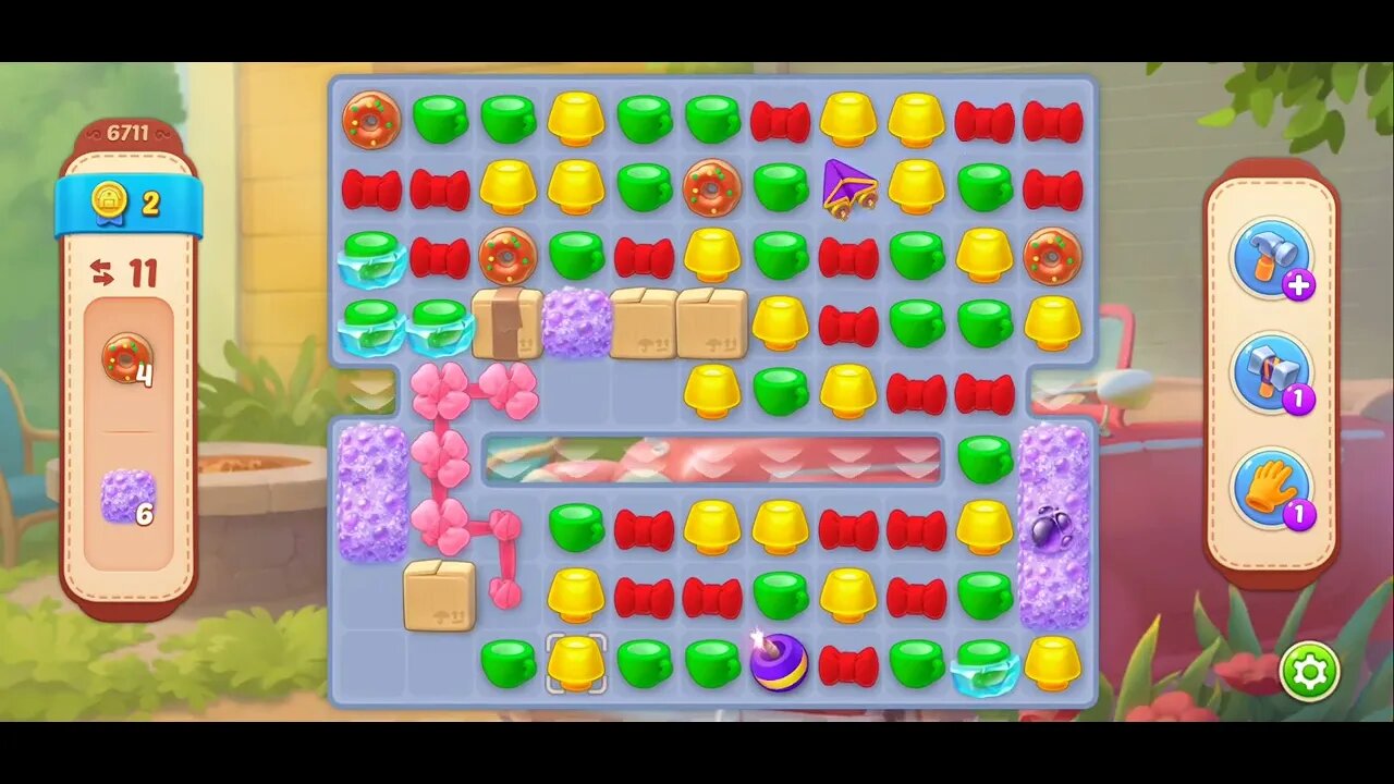 Playrix Homescapes Gameplay Walkthrough Level 6711