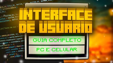 COMO FAZER UMA INTERFACE DE USUÁRIO?! MINECRAFT BEDROCK