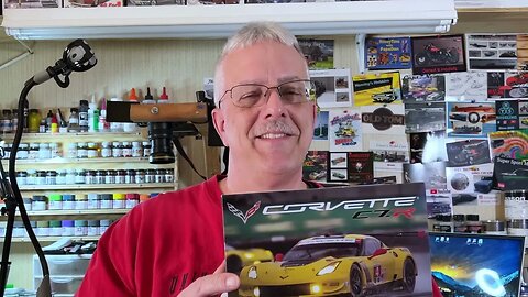 Revell C7 R Corvette Open Box Buddy Build