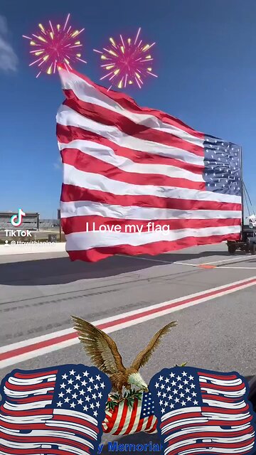 Love of the American Flag