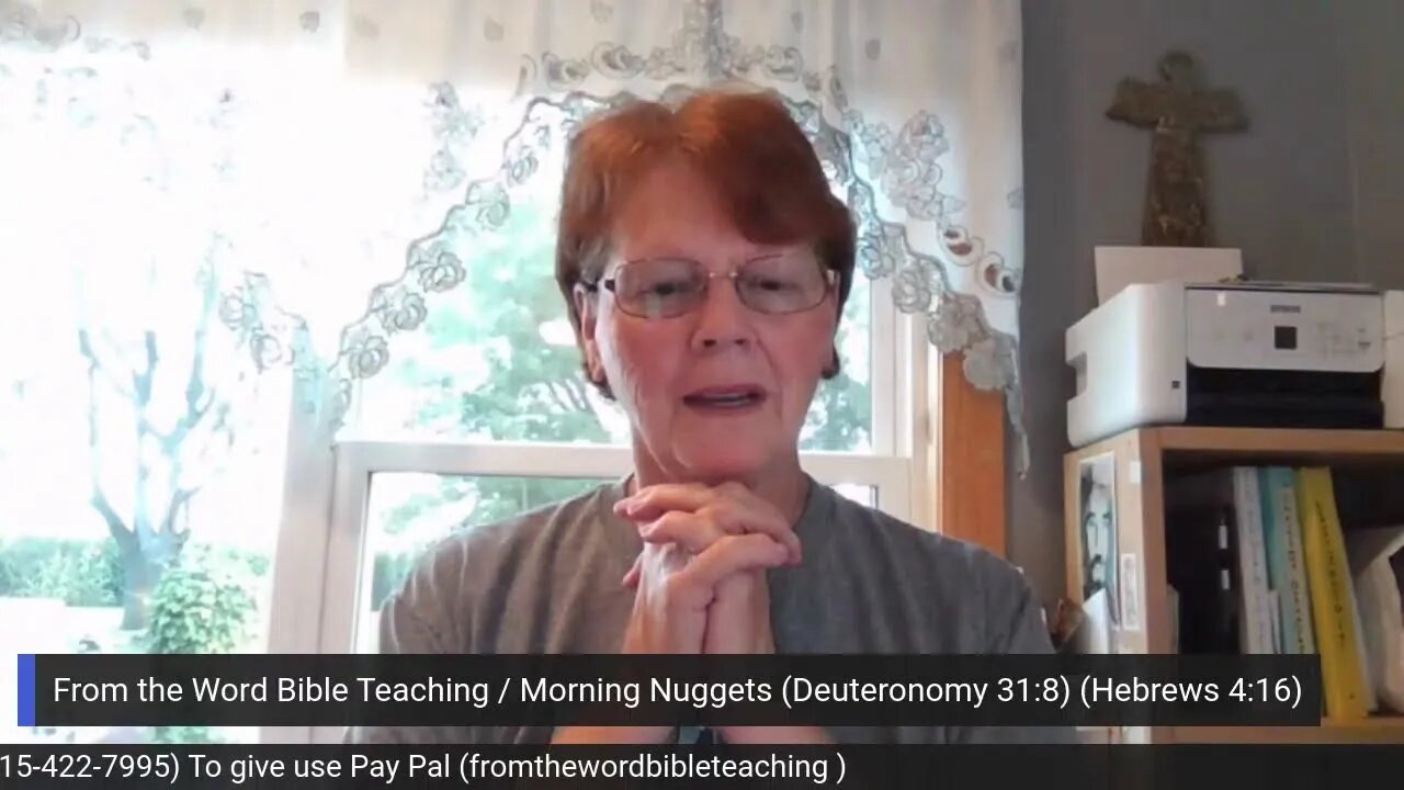 From the Word Bible Teaching/ Morning Nuggets (8/21/23)
