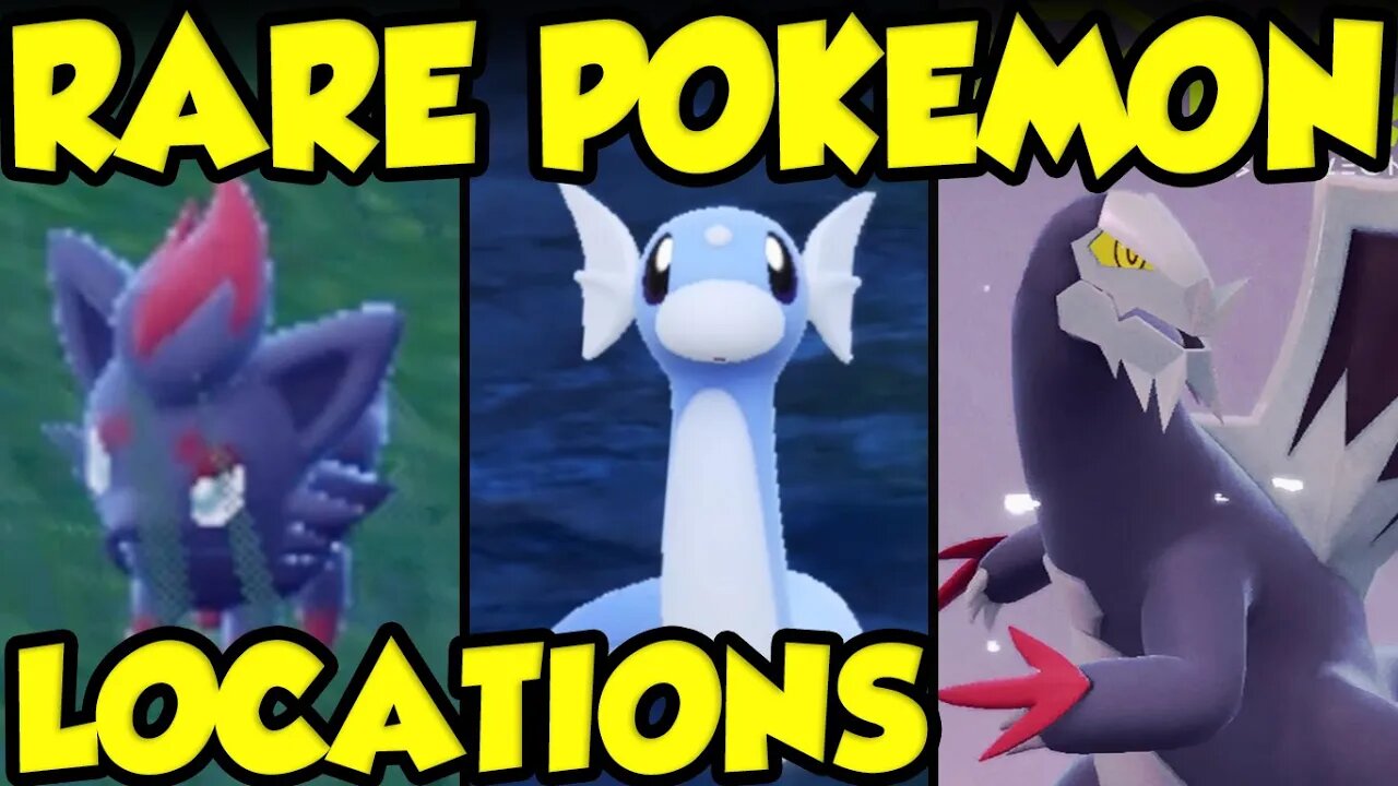 BEST RARE POKEMON LOCATIONS IN POKEMON SCARLET & VIOLET