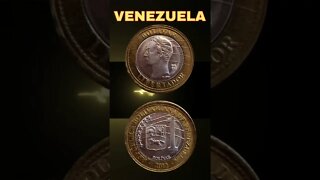 Venezuela 1 Bolivar 2012.#shorts #coinnotesz