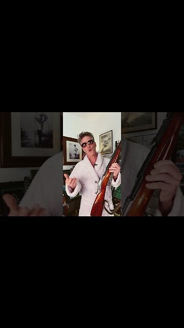 Legendary Cold-Weather Warrior: 🥶Mosin Nagant 91/30#gun#mosinnagant #wintersoldier