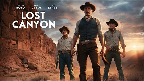 LOST CANYON (1942) William Boyd, Andy Clyde & Jay Kirby | Western | B&W