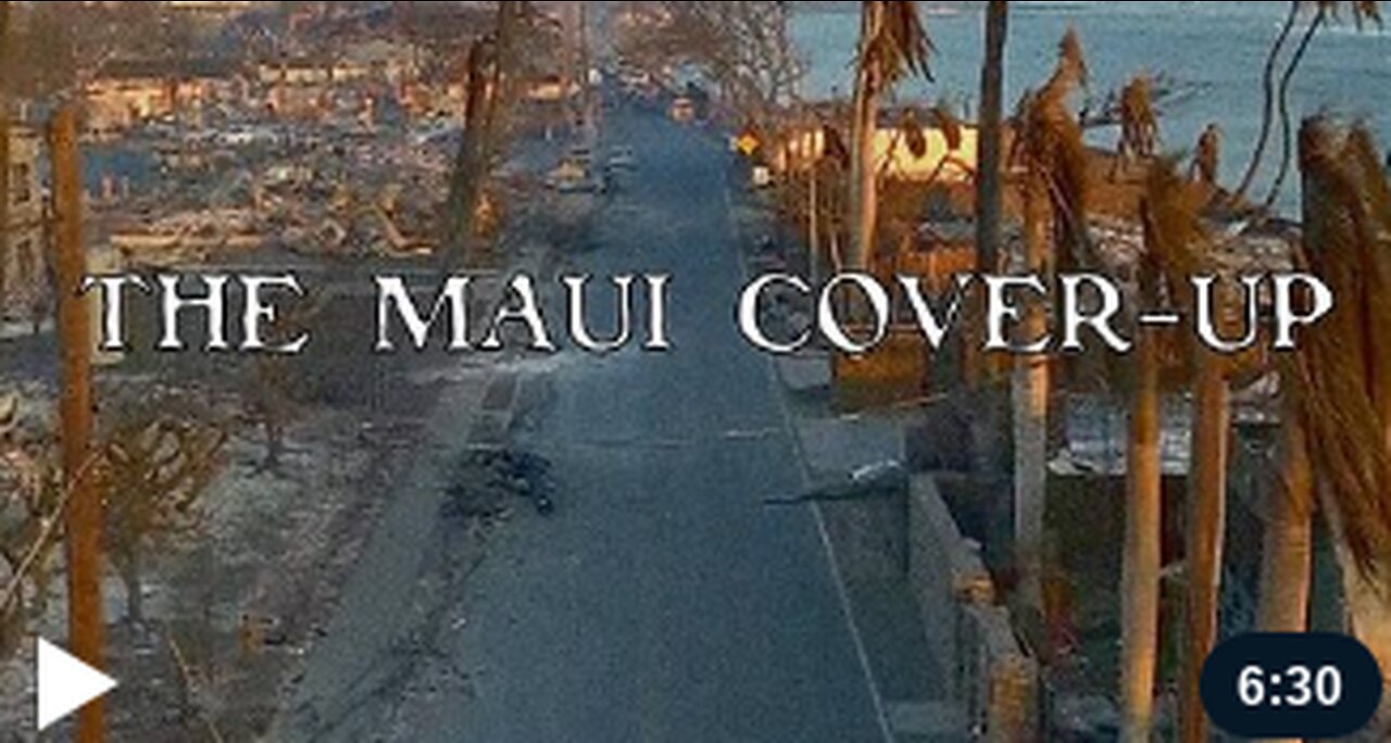 The Maui Cover-Up