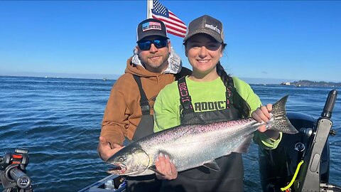 Live Buoy 10 Salmon Fishing! Astoria, Oregon