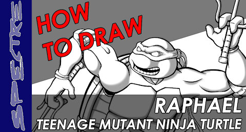 How to Draw Teenage Mutant Ninja Turtles [Raphael]