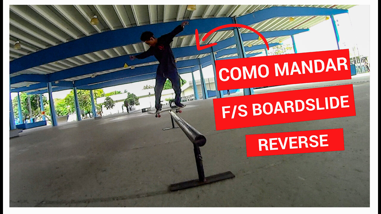 Como Mandar Frontside Boardslide