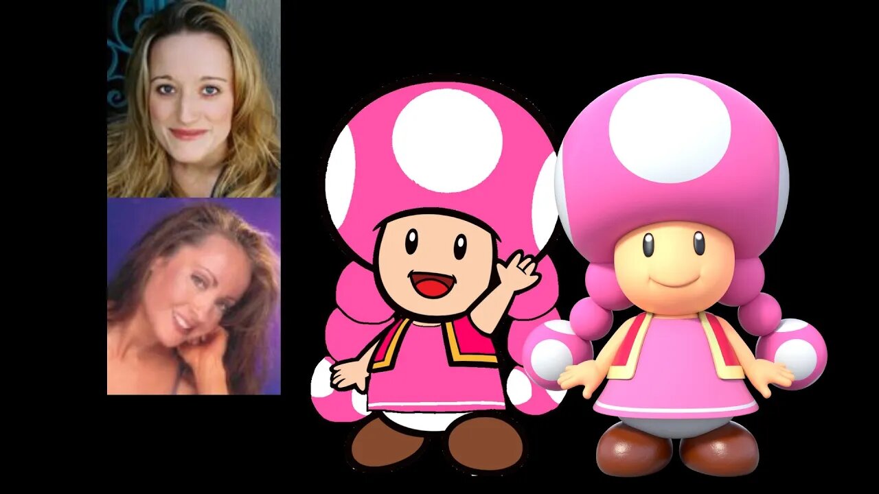 Video Game Voice Comparison- Toadette (Super Mario)