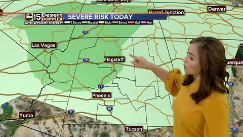 Forecast: Potential for severe weather in the higher country