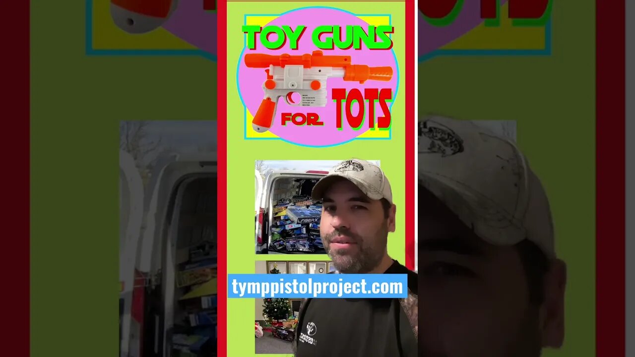 🎄Christmas CHARITY!! Toy Guns For Tots!!🎅#trending #shorts #charity