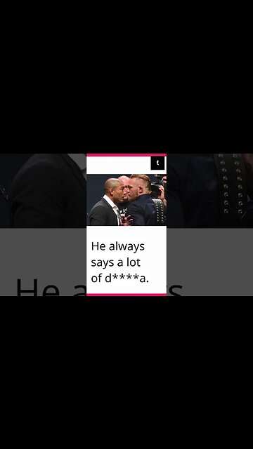 Conor McGregor's challenge is met with a response from Jose Aldo. #short