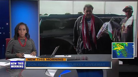 Don King's annual turkey giveaway set for Friday