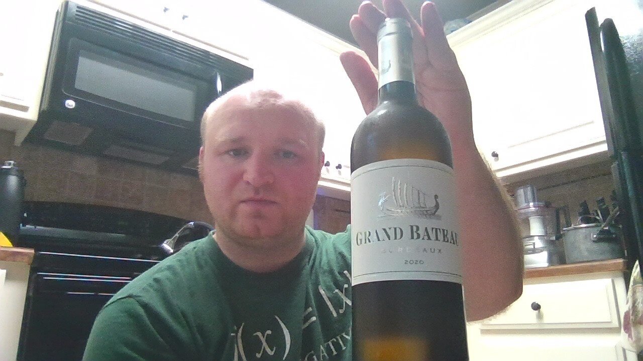 Wine Tasting 2020 Grand Bateau Sauvignon Blanc Bordeaux, France