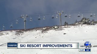 Skiers and snowboarders will notice new improvements when resorts open