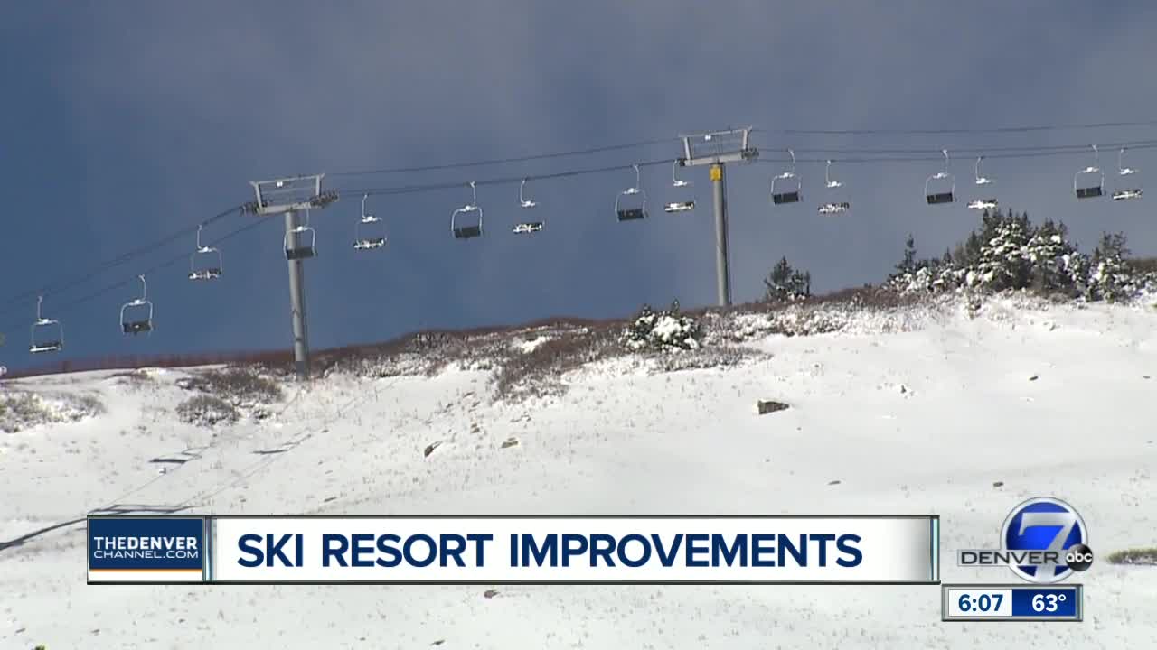 Skiers and snowboarders will notice new improvements when resorts open