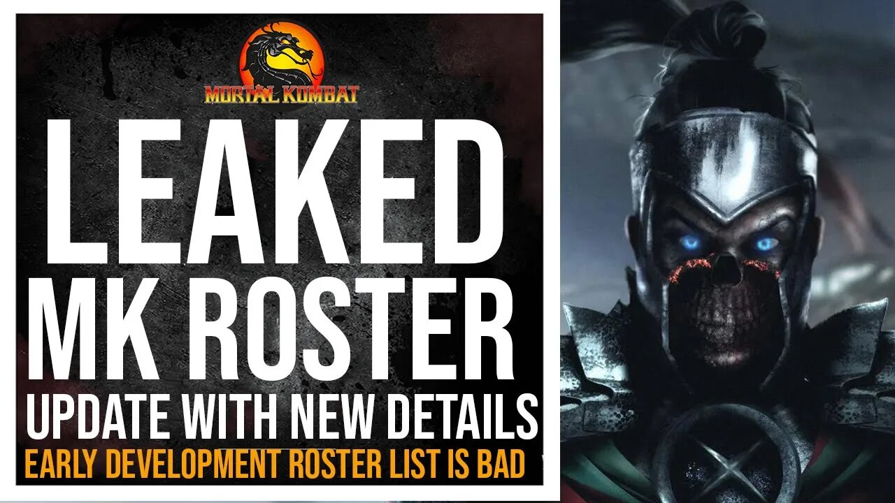 Mortal Kombat 12 Exclusive: 28 FIGHTERS, FULL ROSTER LEAKED, PRE ORDER NEWS ETC (I DONT LIKE IT!)