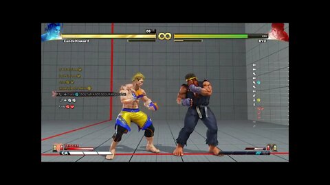 Street Fighter V Modo Desafio 1-10 Luke Sem Cortes