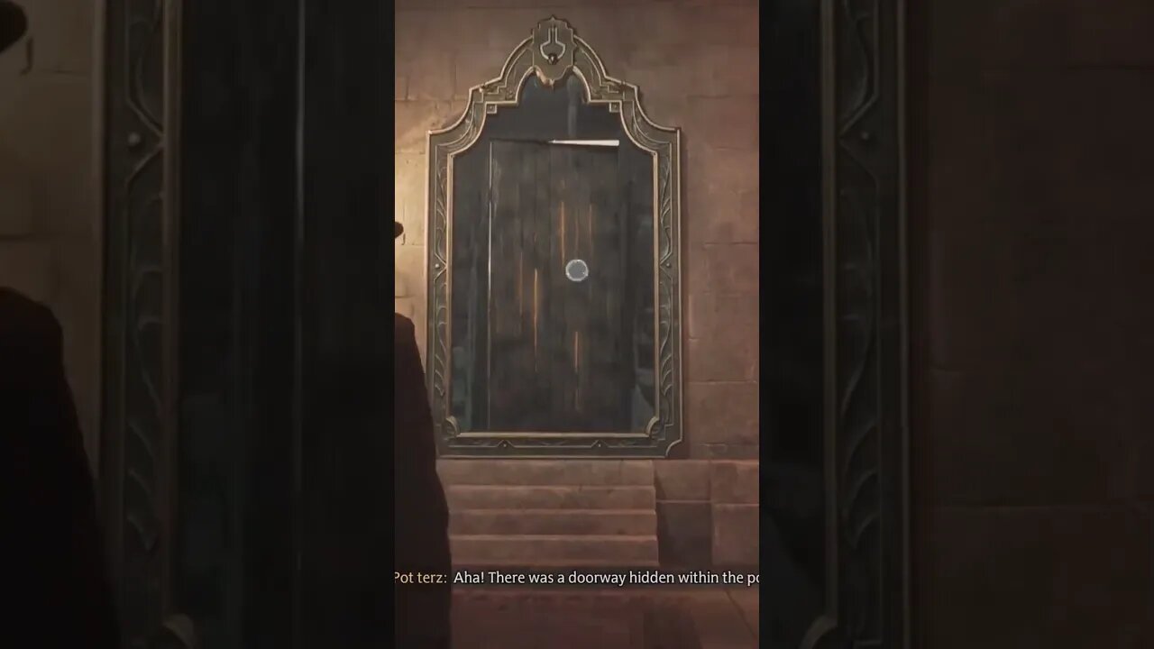 Hogwarts Legacy. secret door