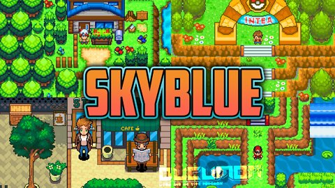 Pokemon Sky Blue - GBA Hack ROM with Open World, Great OST, 25 Pokemon worlds you must visit