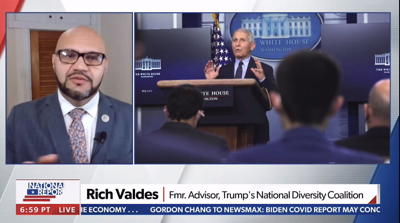 Valdes on Newsmax: Fauci is a fake, a phony, and a fraud