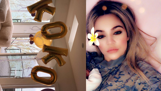 Khloe Kardashian REVEALS Baby Trues Face!