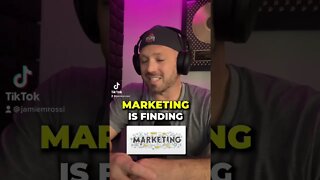 What is marketing REALLY? #shorts